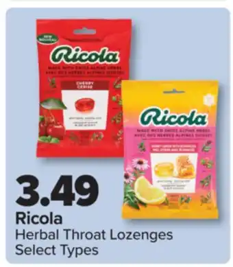 PharmaChoice Ricola Herbal Throat Lozenges offer