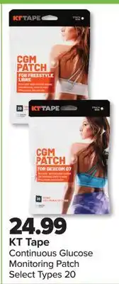 PharmaChoice KT Tape Continuous Glucose Monitoring Patch offer