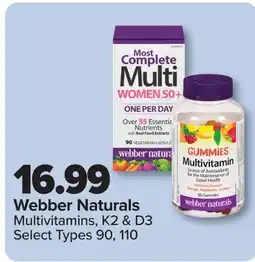 PharmaChoice Webber Naturals Multivitamins offer