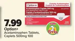 PharmaChoice Option+ Acetaminophen Tablets offer