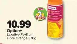 PharmaChoice Option+ Laxative Psyllium offer