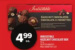 Metro IRRESISTIBLE HAZELNUT CHOCOLATE BOX offer