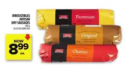 Metro IRRESISTIBLES ARTISAN DRY SAUSAGES offer