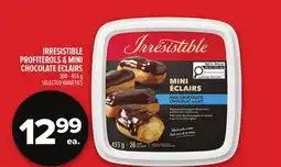 Metro IRRESISTIBLE PROFITEROLS & MINI CHOCOLATE ECLAIRS offer