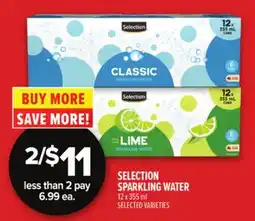 Metro SELECTION SPARKLING WATER offer