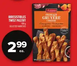 Metro IRRESISTIBLES TWIST PASTRY offer