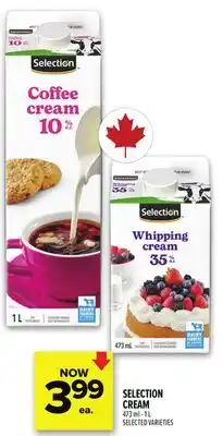 Metro SELECTION CREAM offer