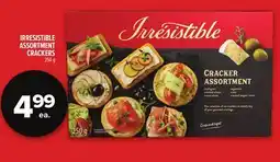 Metro IRRESISTIBLE ASSORTMENT CRACKERS offer