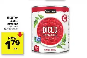 Metro SELECTION CANNED TOMATOES offer
