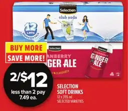Metro SELECTION SOFT DRINKS offer