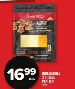 Metro IRRESISTIBLE 3 CHEESE PLATTER offer
