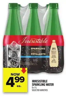 Metro IRRESISTIBLE SPARKLING WATER offer