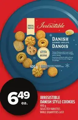 Metro IRRESISTIBLE DANISH STYLE COOKIES offer