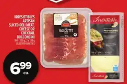 Metro IRRESISTIBLES ARTISAN SLICED DELI MEAT, CHEESE OR COCKTAIL BOCCONCINI offer