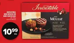 Metro IRRESISTIBLE MINI MOUSSE OR MINI CHEESECAKE offer