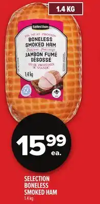 Metro SELECTION BONELESS SMOKED HAM offer
