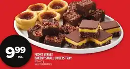 Metro FRONT STREET BAKERY SMALL SWEETS TRAY offer