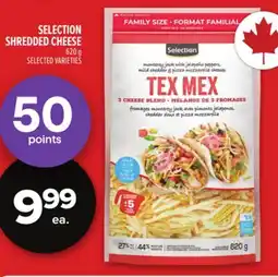 Metro SELECTION SHREDDED CHEESE offer