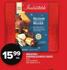 Metro IRRESISTIBLE EUROPEAN ASSORTED COOKIES offer
