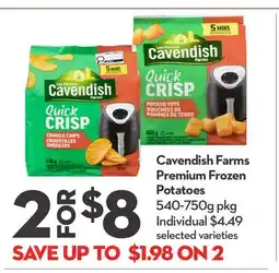 Longo's Cavendish Farms Premium Frozen Potatoes offer