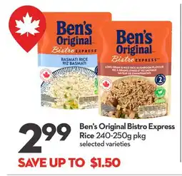 Longo's Bistro Express Rice offer