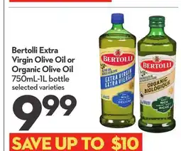 Longo's Extra Virgin Olive Oil or Organic Olive Oil offer