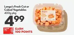 Longo's Longo's Fresh Cut or Cubed Vegetables offer