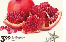 Longo's Fresh Pomegranate offer