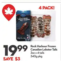 Longo's Frozen Canadian Lobster Tails offer