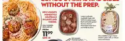 Longo's FULLY COOKED HEAT AND EAT offer