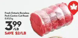 Longo's Fresh Ontario Boneless Pork Centre Cut Roast offer