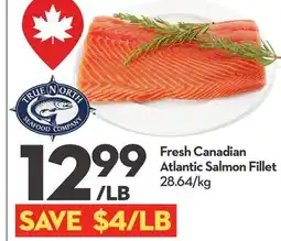 Longo's Fresh Canadian Atlantic Salmon Fillet offer