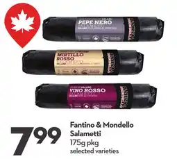 Longo's Fantino & Mondello Salametti offer