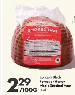 Longo's Longo's Black Forest or Honey Maple Smoked Ham offer