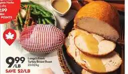 Longo's Longo's Fresh Turkey Breast Roast offer