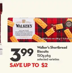 Longo's Shortbread Biscuits offer