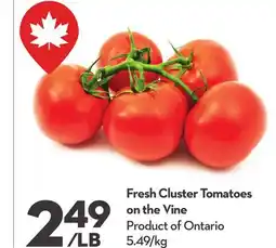 Longo's Fresh Cluster Tomatoes on the Vine offer