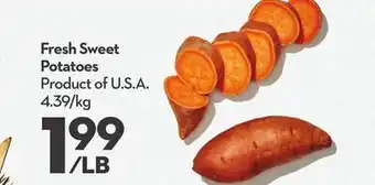 Longo's Fresh Sweet Potatoes offer