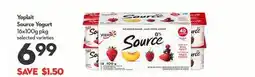 Longo's Yoplait Source Yogurt offer