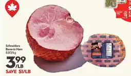 Longo's Bone-in Ham offer