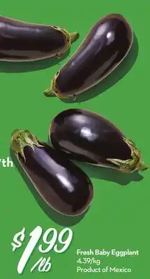 Longo's Fresh Baby Eggplant offer
