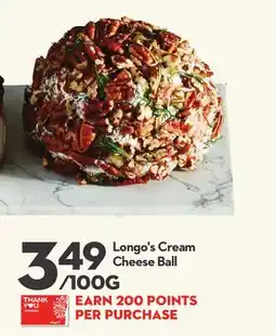 Longo's Longo's Cream Cheese Ball offer