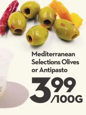 Longo's Mediterranean Selections Olives or Antipasto offer