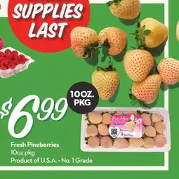 Longo's Fresh Pineberries offer