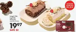 Longo's Longo's Yule Log Cake offer