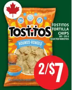 Food Basics TOSTITOS TORTILLA CHIPS offer