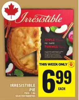 Food Basics IRRESISTIBLE PIE offer