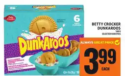 Food Basics BETTY CROCKER DUNKAROOS offer