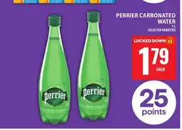 Food Basics PERRIER CARBONATED WATER offer