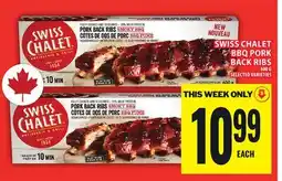 Food Basics SWISS CHALET BBQ PORK BACK RIBS offer